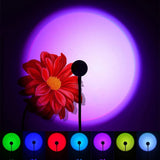 SunGlow USB Sunset LED Projektor-Leuchtezauber