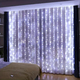LumiCurtain Rideau lumineux LED USB avec télécommande