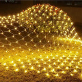 Rete di luci natalizie a LED