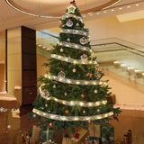 LumiRibbon Nastro natalizio dorato con catena di luci LED – 2M/5M/10M