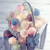 Guirlande lumineuse LED en coton LumiCotton