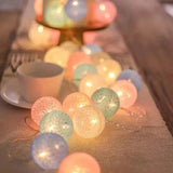 Guirlande lumineuse LED en coton LumiCotton