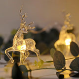 LumiDeer Guirlande lumineuse renne LED 1,5 m