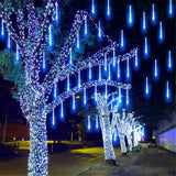 SternFall 50cm LED Meteorregen-Lichterkette, Weihnachtsbeleuchtung