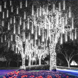 SternFall 50cm LED Meteorregen-Lichterkette, Weihnachtsbeleuchtung