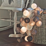 Guirlande lumineuse LED en coton LumiCotton