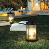 Kristallglas-Außenlampe-Leuchtezauber