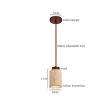 Suspension LED japonaise Wabi-Sabi ZenAura