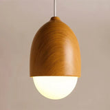 Moderne Hängelampe aus Castanea-Glas-Leuchtezauber