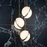 Lumaglow | Goldene Hängelampe-Leuchtezauber