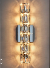 Applique murale moderne en cristal de luxe