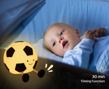 GlowKick Fußball-Silikon Nachtlicht-Leuchtezauber