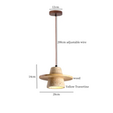Suspension LED japonaise Wabi-Sabi ZenAura