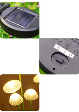 LUMINO SolarGlow Pilzleuchte-Leuchtezauber