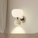 Moderne LED-Wandlampen Creme-Leuchtezauber