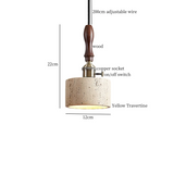Suspension LED japonaise Wabi-Sabi ZenAura