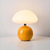 Französisch Creme Pilz Lampe-Leuchtezauber