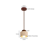 Suspension LED japonaise Wabi-Sabi ZenAura