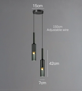 Nordic LumiSphere – Minimalistische Glas-LED-Pendelleuchte