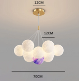 DreamGlow KidsChandelier – Moderne 3D-gedruckte Kinderzimmer