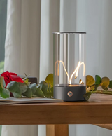 Moderne Minimalistische Atemlicht Tischlampe – Wiederaufladbare Touch Nachttischlampe & LED Stimmungslicht