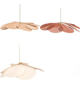 LumaFlora Petal Light – Stoff-Pendelleuchte mit farbigen Blütenblättern