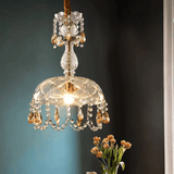 Luxus-Kristall-Kronleuchter-Design-Hängelampe-Leuchtezauber