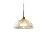 AuroraLuxe LED Pendelleuchte – Kupfer & Glas für Modernes Wohndesign