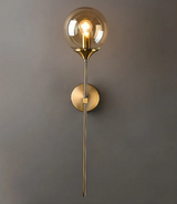 LumoNord Glas-Kugel LED Wandleuchte
