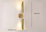 LustraVogue Aura – Moderne Luxus-Wandleuchte mit Glas-Schirm