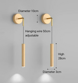 DINDALLED Moderne LED Wandleuchte
