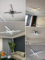 Skandinavische LED Deckenleuchte – Moderne Minimalistische Deckenlampe | Energieeffiziente Wohnraumbeleuchtung | Elegantes Design
