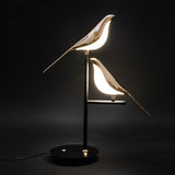 LED Tischlampe in Form eines Vogels-Leuchtezauber