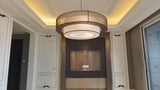 Luxe “SilkAura Moderne Pendelleuchte”