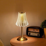 Goldene Kristall-Tischlampe-Leuchtezauber