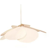 LumaFlora Petal Light – Stoff-Pendelleuchte mit farbigen Blütenblättern