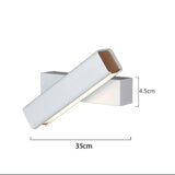 Nordic FlexGlow – Moderne Drehbare LED-Wandleuchte