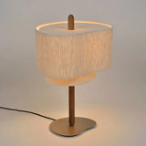 Wabi-Sabi Japanische Stoff-Stehlampe – Minimalistische LED Bodenlampe für Wohnzimmer & Schlafzimmer