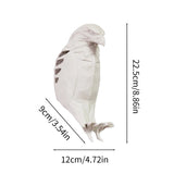 3D Vogel Wandleuchte mit Projektion – Moderne Tier Wandleuchte | Künstlerische Ambiente Beleuchtung | Eulen- & Adler Designlampe