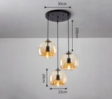 Aurora Glas Pendelleuchte