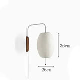 SakuraSilk – Japanische Handgewebte Seiden-Wandleuchte