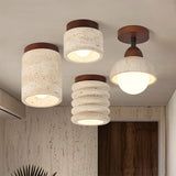 Wabi Sabi Travertin Plafondlamp