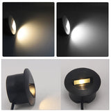 LumoStep Pro – 3W LED Einbau-Wandleuchte Außen