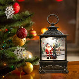 LumiGlobe LED Schneelaterne