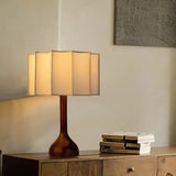 Wabi Sabi Holz-Stehlampe – Minimalistische LED Standlampe