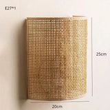 NATURA RATTAN Rotan Wandlamp-Leuchtezauber