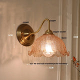 LumièreNordic Clear Glass LED Wandleuchte