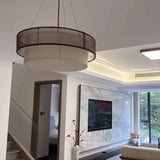 Luxe “SilkAura Moderne Pendelleuchte”