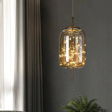 Moderne LED Glas Pendelleuchte – Elegante Designer Hängeleuchte | Dimmbare Deckenbeleuchtung | Stilvolle Wohnraumlampe