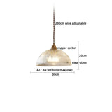 AuroraLuxe LED Pendelleuchte – Kupfer & Glas für Modernes Wohndesign